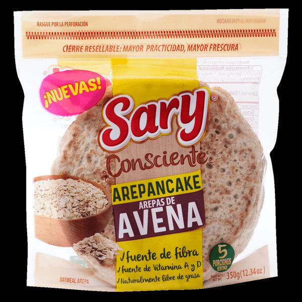 arepa sary 5u 350g avena